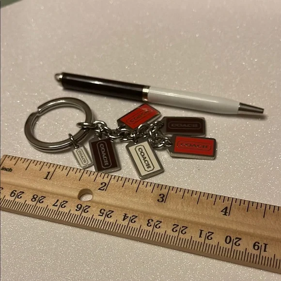 Coach Keychain and Pen Set - Picture 4 of 7